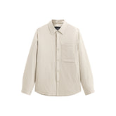 Men's 3D Jacquard Down Shirt Jacket